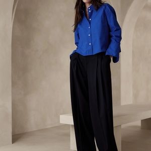Banana Republic THE BOXY CROPPED SHIRT - sold out